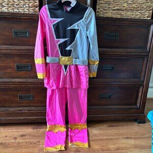 Power Rangers pink ranger halloween costume in size M